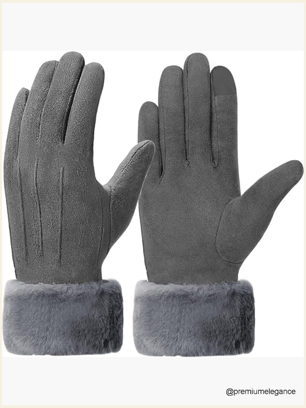 Touch Screen Winter Gloves, Fleece Lined Warm Windproof